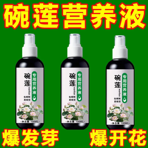 强效营养液+睡莲/碗莲专用爆盆