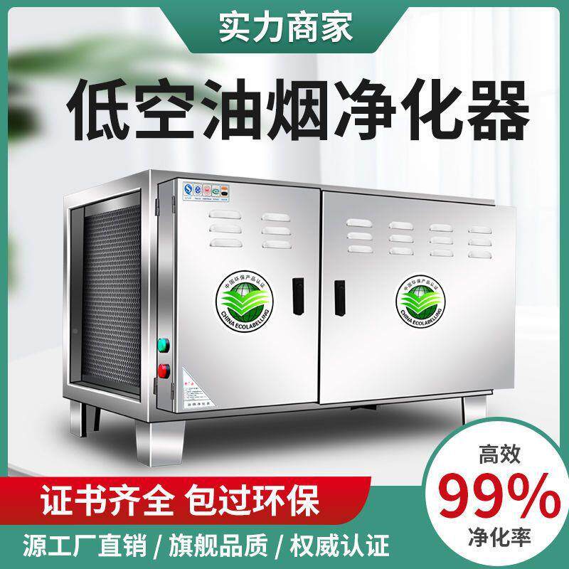 耀低空RRK排放油烟净化器用饭航6000风量店餐商饮烧烤过环保除烟