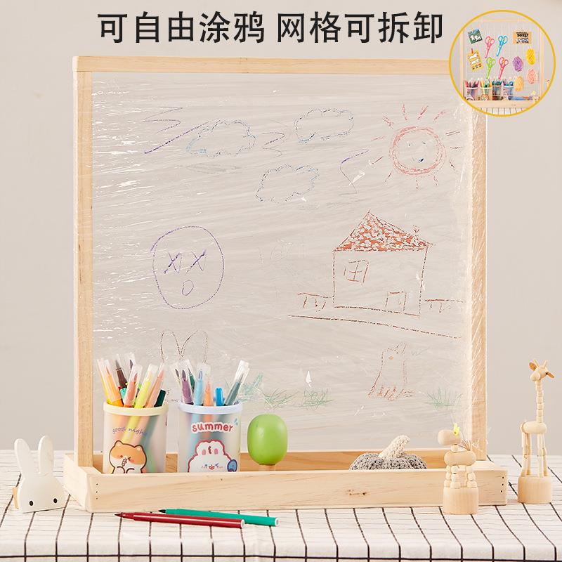 网格展示架落幼儿园地美区工置物架作MAY品架桌相片架面儿童收纳