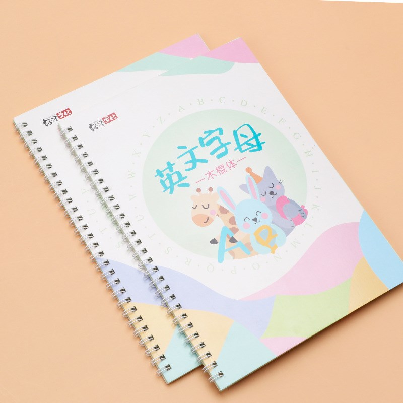 Groove copybook Callsigraphy Books Kids Word Children's0