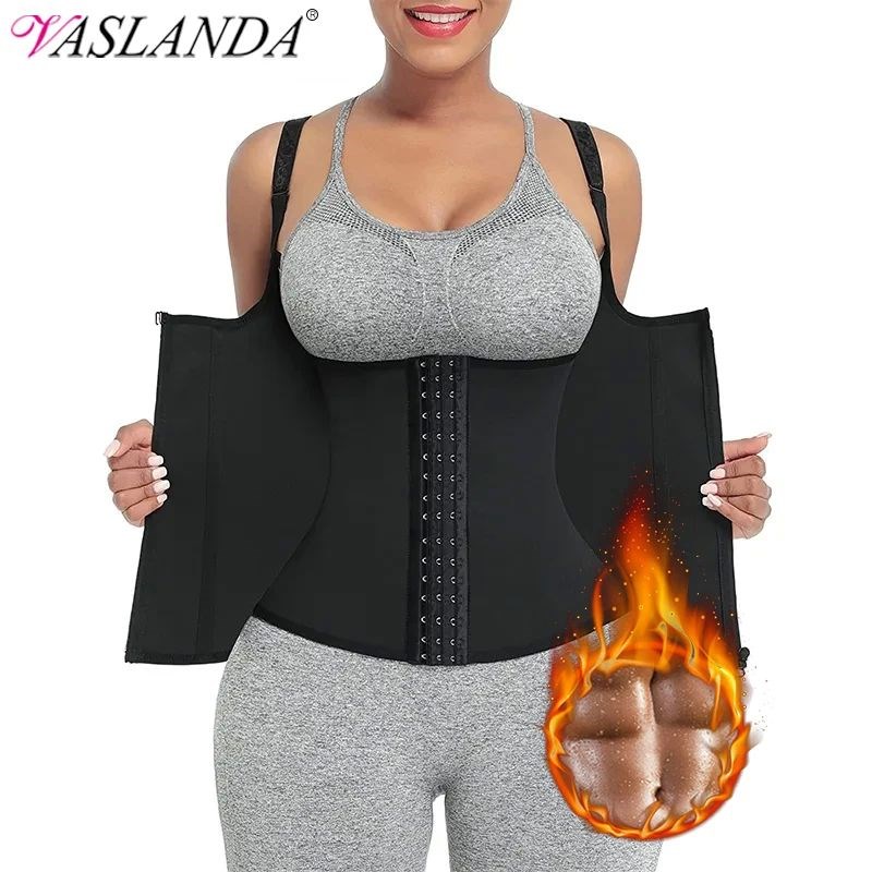 Sweat Waist Trainer Vest Slimming CoHrset for Weight Loss Bo