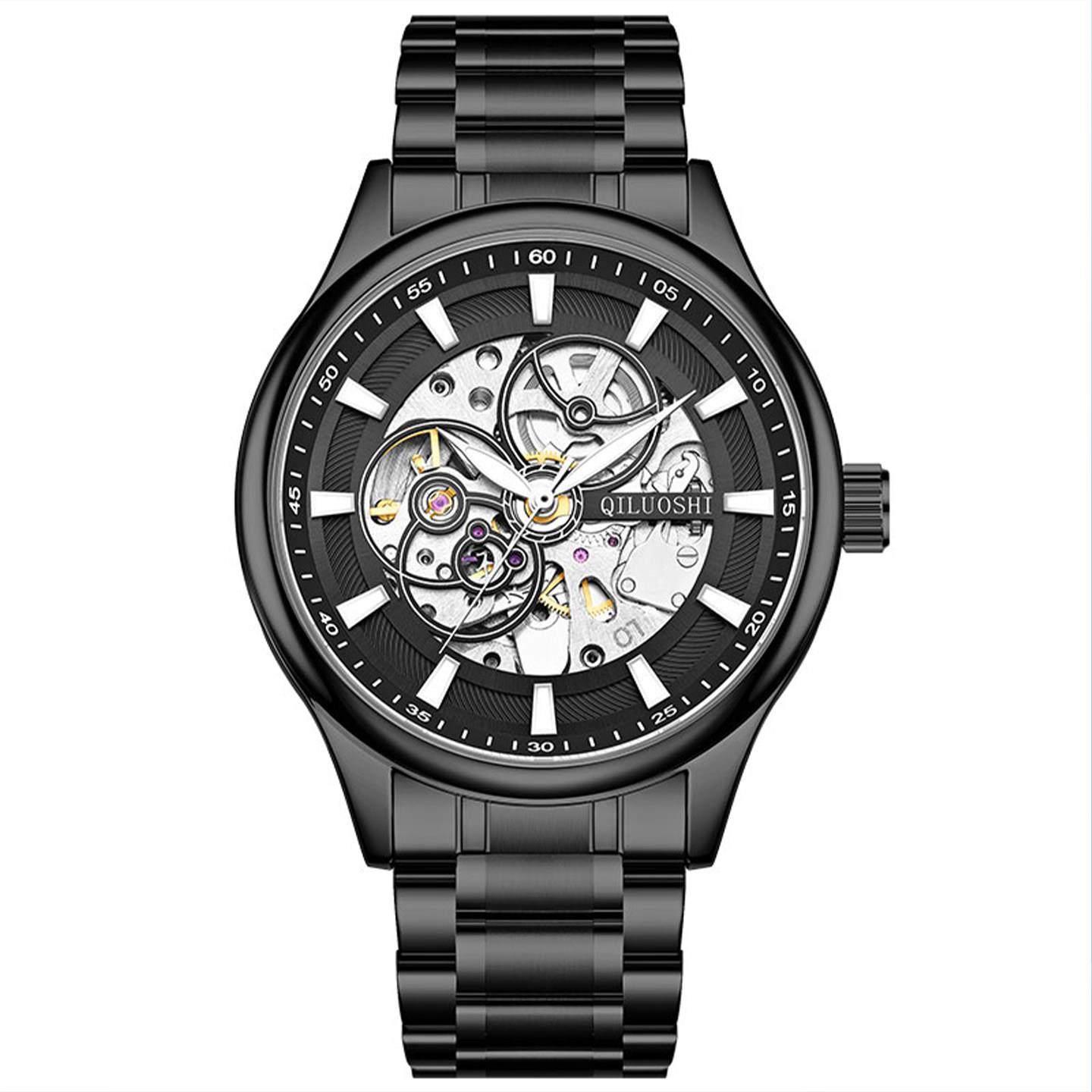 瑞士正品手表男士机械表潮流镂空学生腕表全自动十大防水男款品牌