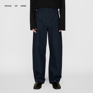 OWEN 土耳其长绒棉弯刀无明扣腰头立体设计牛仔裤