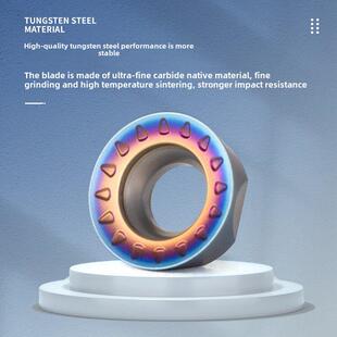 R5R6R8圆铣刀片数控刀粒刀具刀头钨钢RDET/RDMT/RDMW/RPMT/RPMW