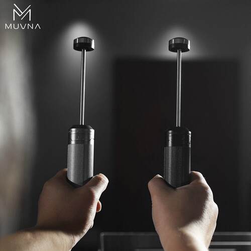 MUVNA慕威纳 疾风打奶器意式咖啡拉花电动奶泡器手持发泡器搅拌器