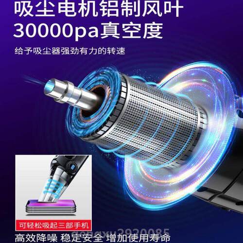 无线轮胎打气泵车载充气泵加吸尘器All汽车专用可携式两用电动