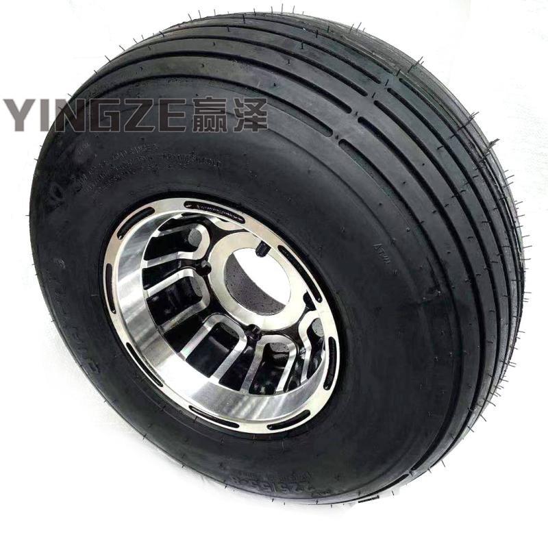 改装四轮沙滩车卡丁车18X9.50-8寸直纹轮胎225/55-8公路胎铝轮毂