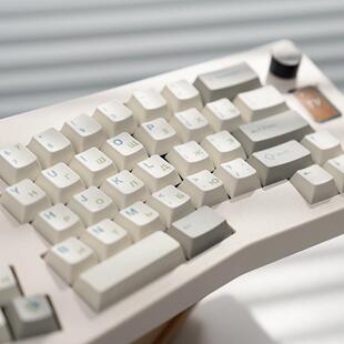 赤度ABM066客制化键盘套件Alice人体工学无线 线蓝牙分裂空格Gask