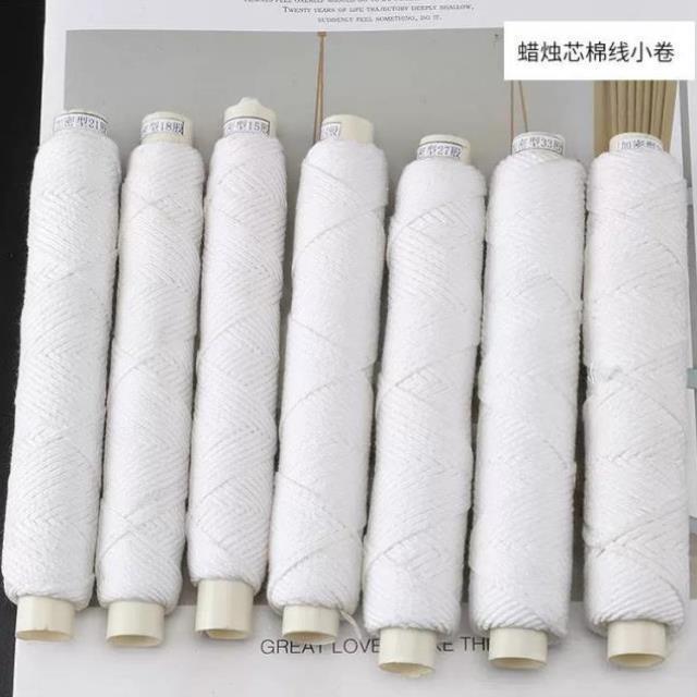 蜡烛线捻手工diy自制作材料21股蜡芯纯棉线蕊心无烟模具蜡烛芯线