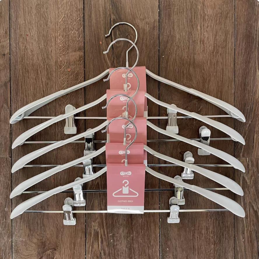 品牌依特利浸胶防滑衣架两用宿舍裙裤架晾晒带裤夹宽肩衣挂撑防风