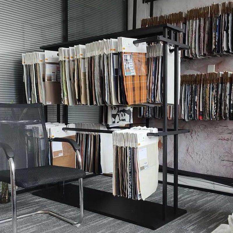 窗帘吊卡展示架家纺布艺布料样品色卡展会陈列陈列架架子面料货架,商业/办公家具,服装货架,淘宝优惠券,粉丝福利购,淘宝优惠卷