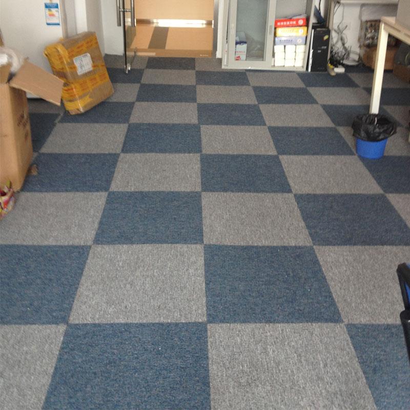 办公室地毯拼接方块商用工程全满铺地垫大面积客厅卧室水泥地面