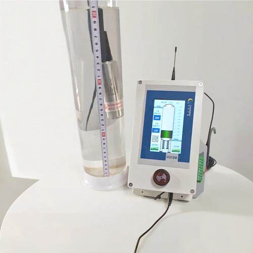 4G无线液位控制器设备显示屏工业仪表液位计触摸屏显示测量仪器