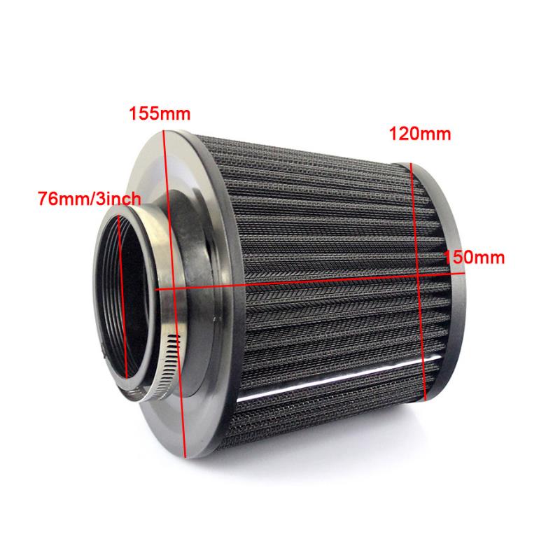 汽车蘑菇头 大流量空滤 滤清器风箱空气滤芯 汽车进气改装冬菇头