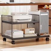 台式 电脑主机托架可移动机箱支架底座家用办公室通用收纳置物架子