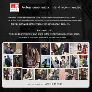 音乐台电吉他包电吉他包加厚防水减震肩吉他背包原声吉他包Aa31