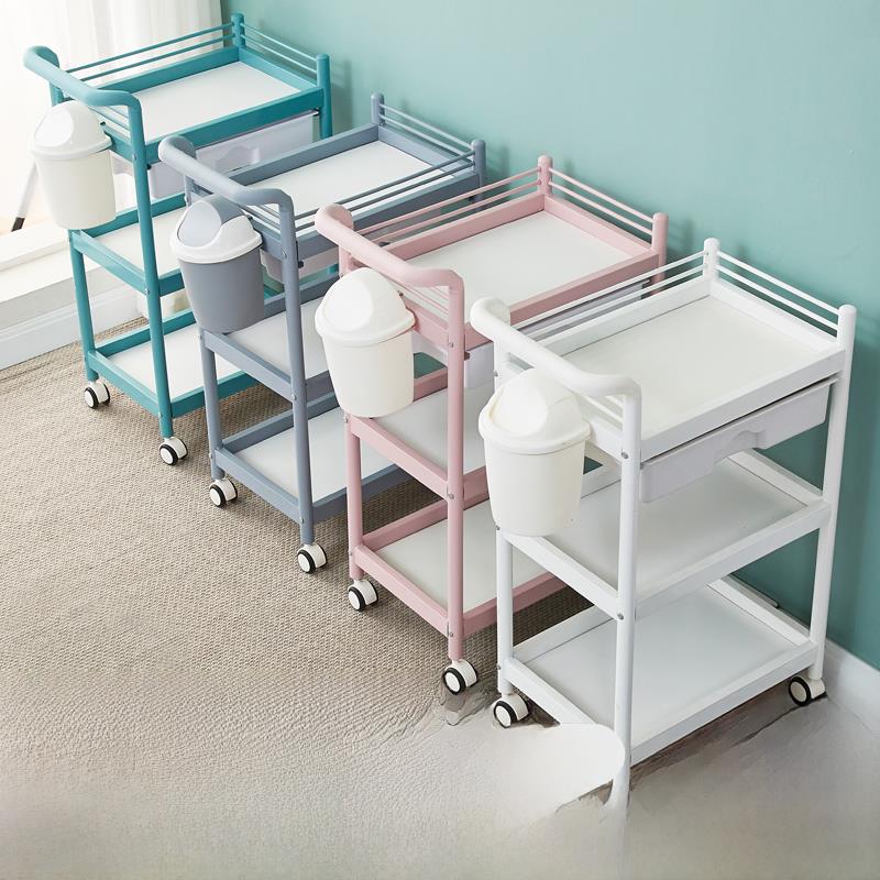 美容小车小气泡仪三层美容院手推车美容院专用推车移动储物架