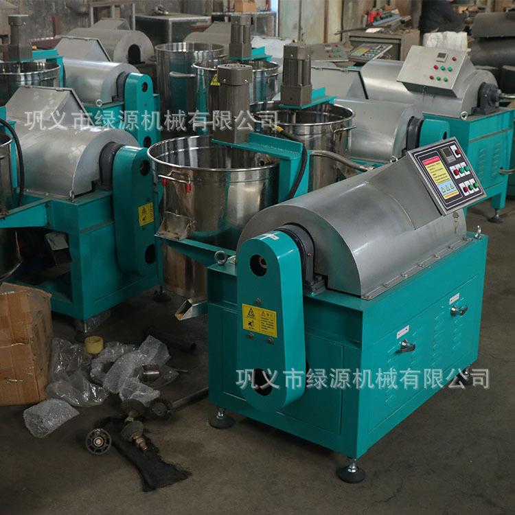 材油坊无耗食过滤设备 卧螺式滤油油机 自动绿源不锈钢油用渣分离