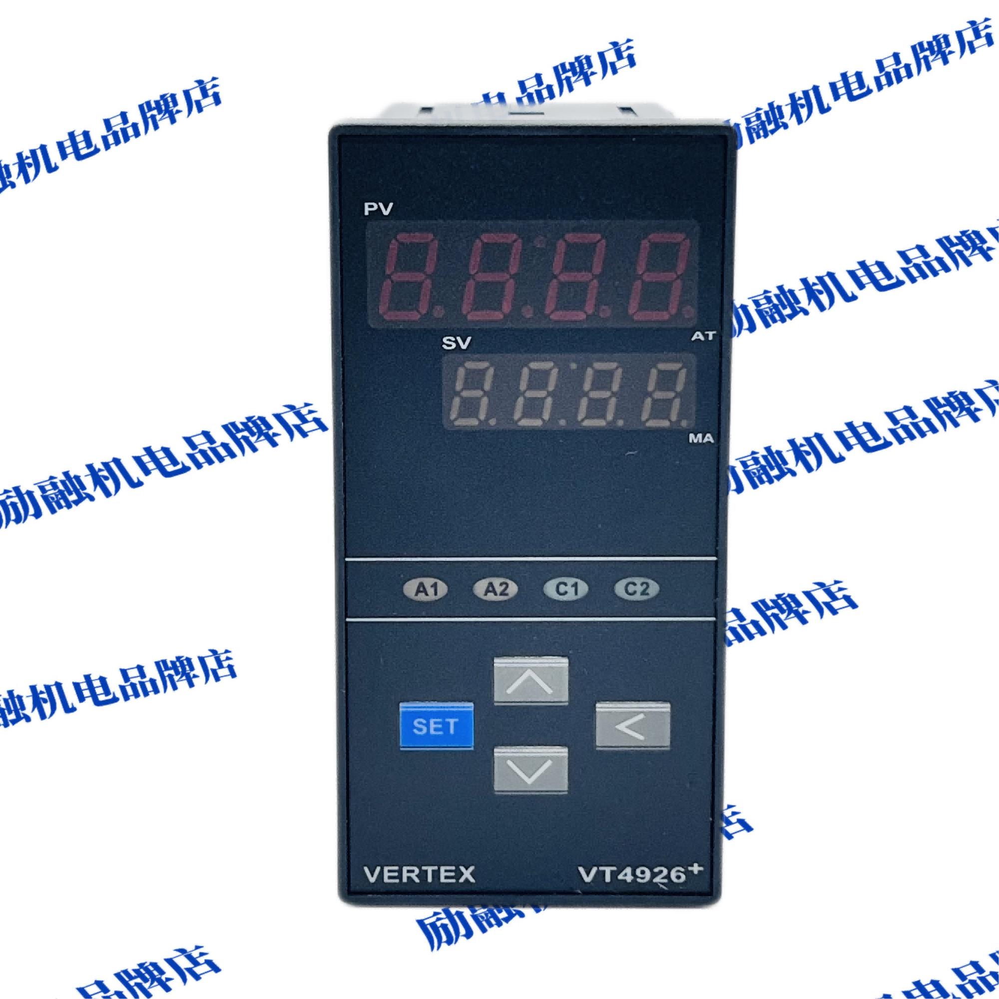 台湾巨诺VERTEX VT4926+温控表 VT4910 VT9426+数显PID温控器仪表
