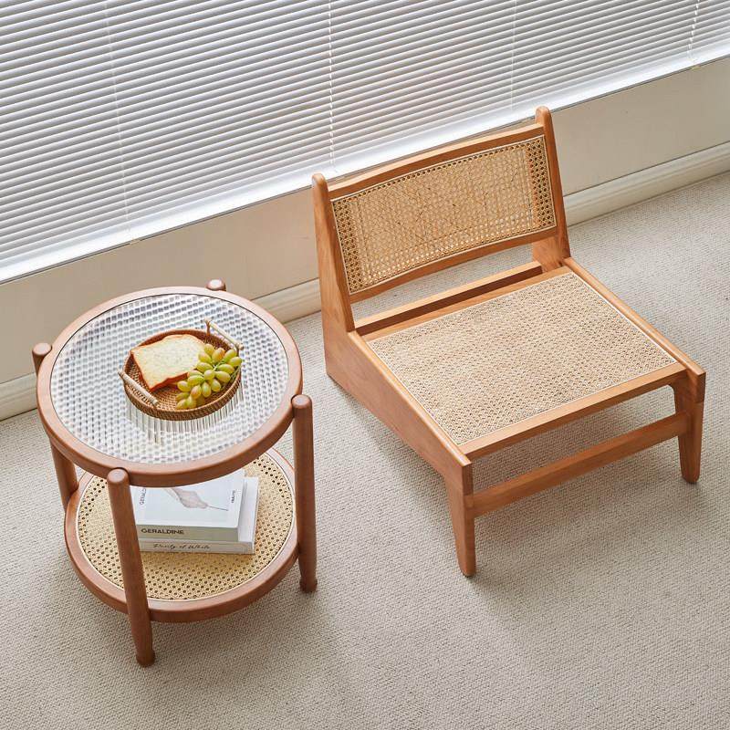 北欧藤编实木椅子单人沙发椅网红设计师休闲阳台昌迪加尔懒人藤椅,住宅家具,沙发椅,淘宝优惠券,粉丝福利购,淘宝优惠卷