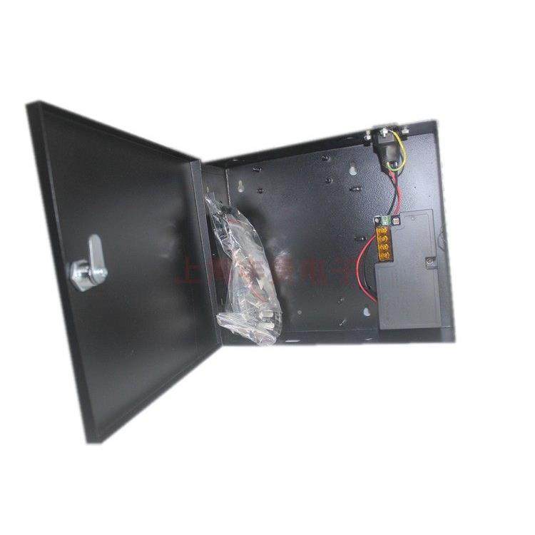 12V5A门禁电源控制箱小型耕耘机箱多门加强型门禁供电空主机壳中