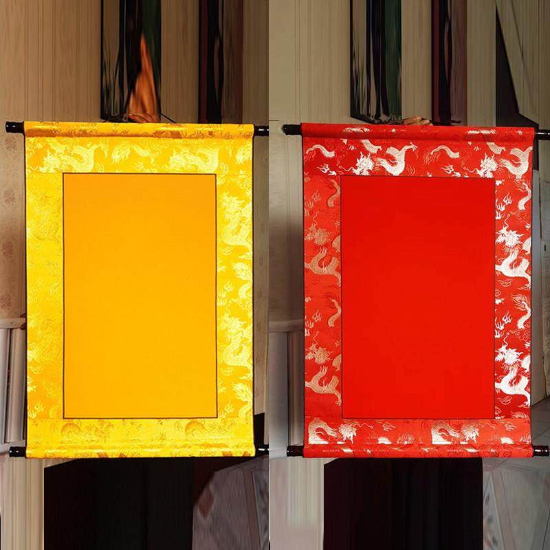 定制代写蓝黑绿紫色保家堂单无字堂单装裱烫金绒布红黄上方堂单子,特色手工艺,年画,淘宝优惠券,粉丝福利购,淘宝优惠卷