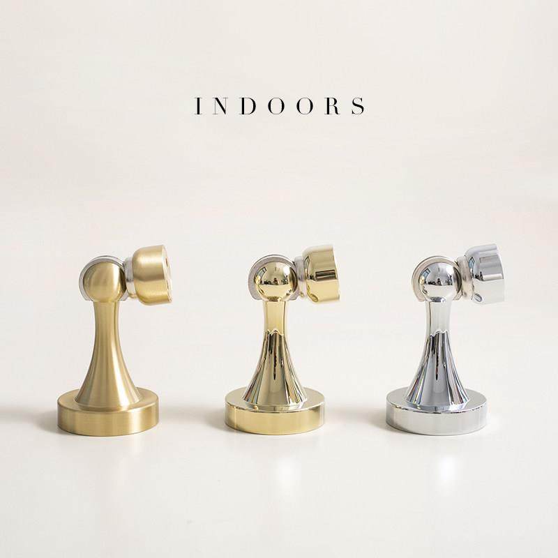 不止黄铜INDOORS黄铜门吸家用防撞门碰 全铜墙吸 强磁防风墙地吸,基础建材,门吸,淘宝优惠券,粉丝福利购,淘宝优惠卷