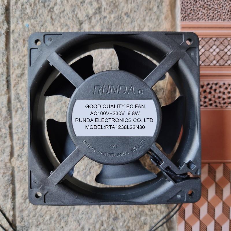 MODEL:RTA1238L22N30 AC100V-230V 6.8W瓦12公分电焊机里排气风机