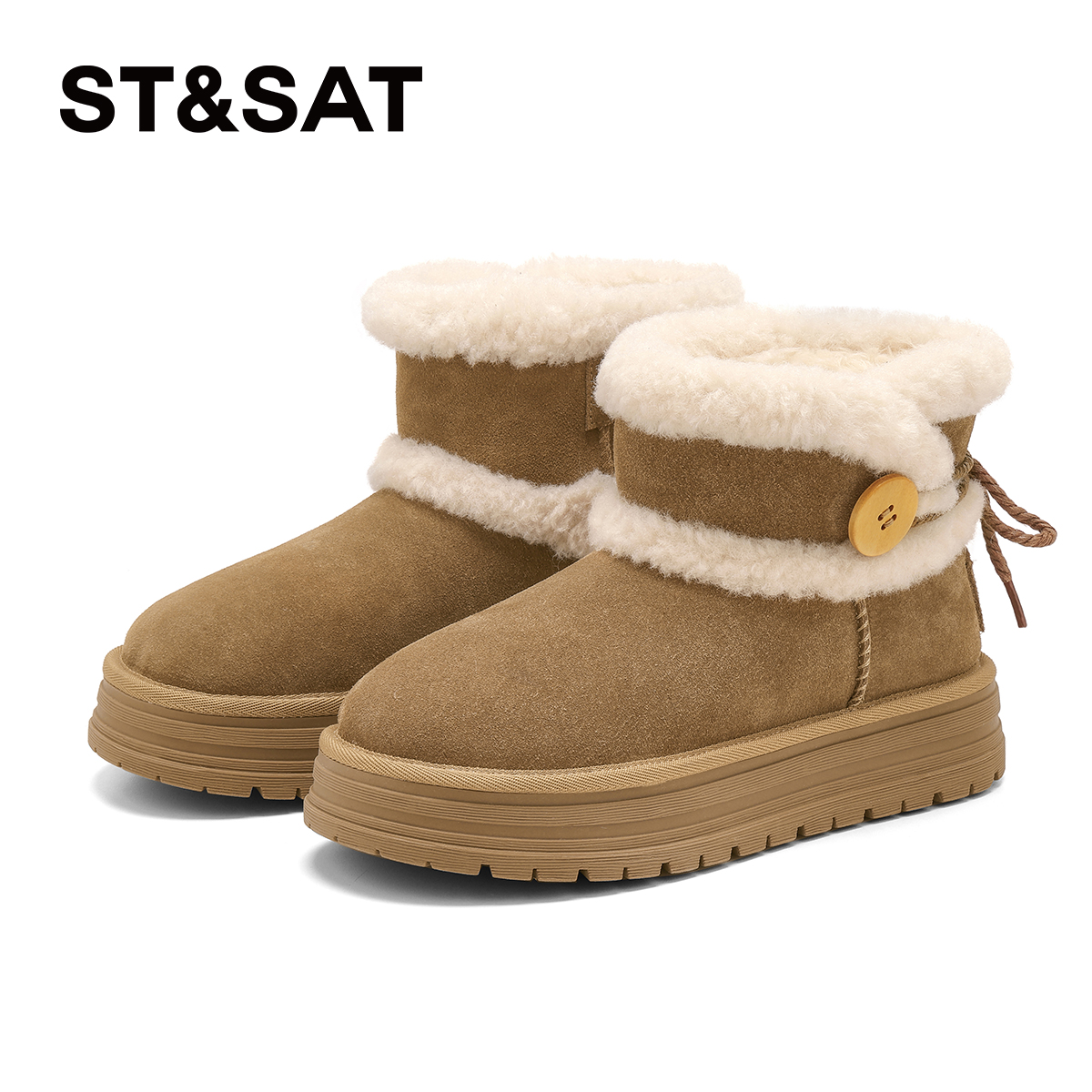 星期六雪地靴女款2025冬季爆款