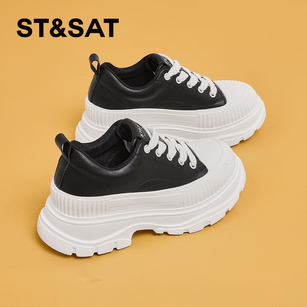 星期六2025新款秋季休闲板鞋