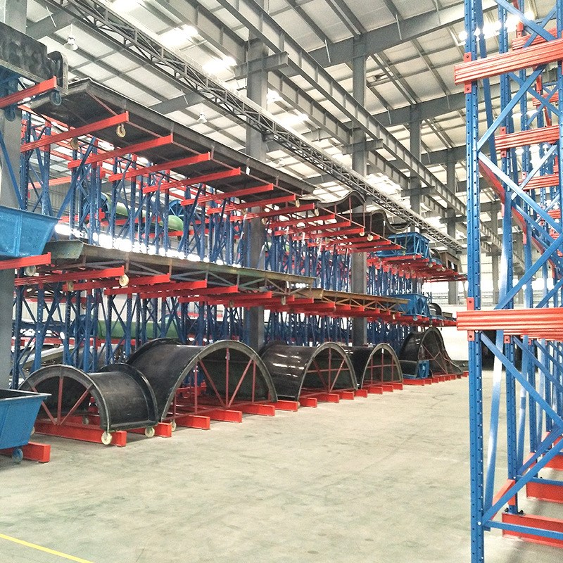 重型仓储悬臂式货架高位长材料货F架四层单双面多层悬臂货架