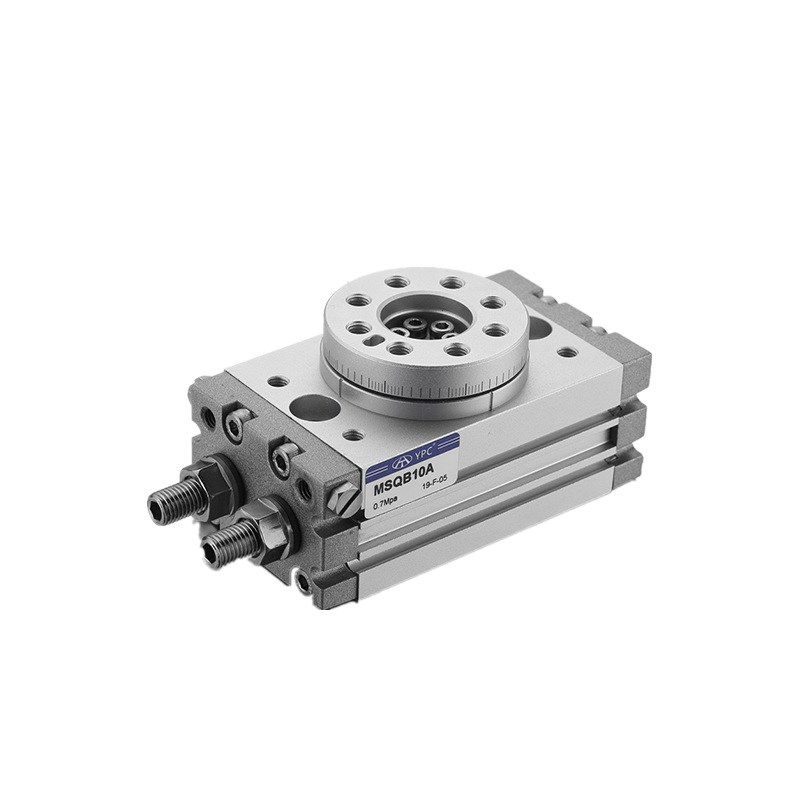 旋转摆动气缸c90度MSQB10A齿轮式180度HRQ小型20a/30a/50A/R/L2/L