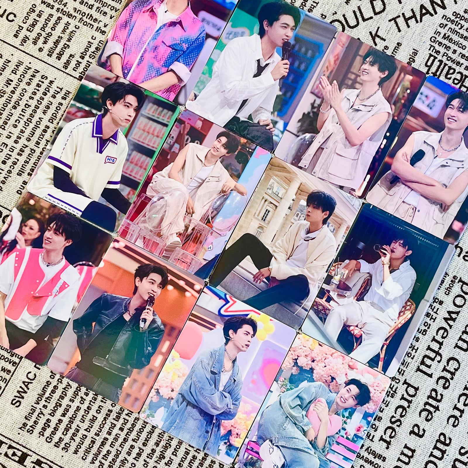 秦霄贤镭射小卡55张写真剧照周边同款拍立得新专辑自印小卡LOMO卡