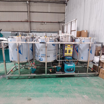 压榨毛油精炼机 茶籽油花生油菜籽油炼油机 脱磷胶脱渣精炼机