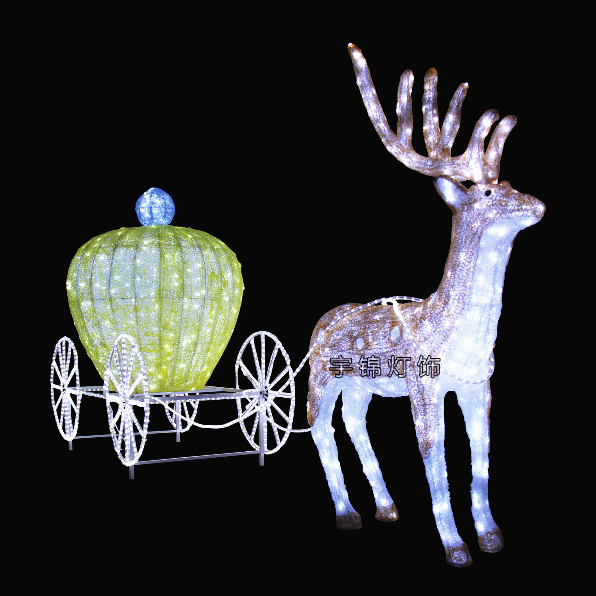 LED动物造型景观户外防水创意发光圣诞灯光节公园庭院草坪装饰灯