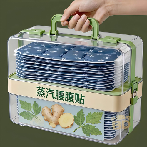 绑带暖腰艾灸贴艾草蒸汽暖腹宝
