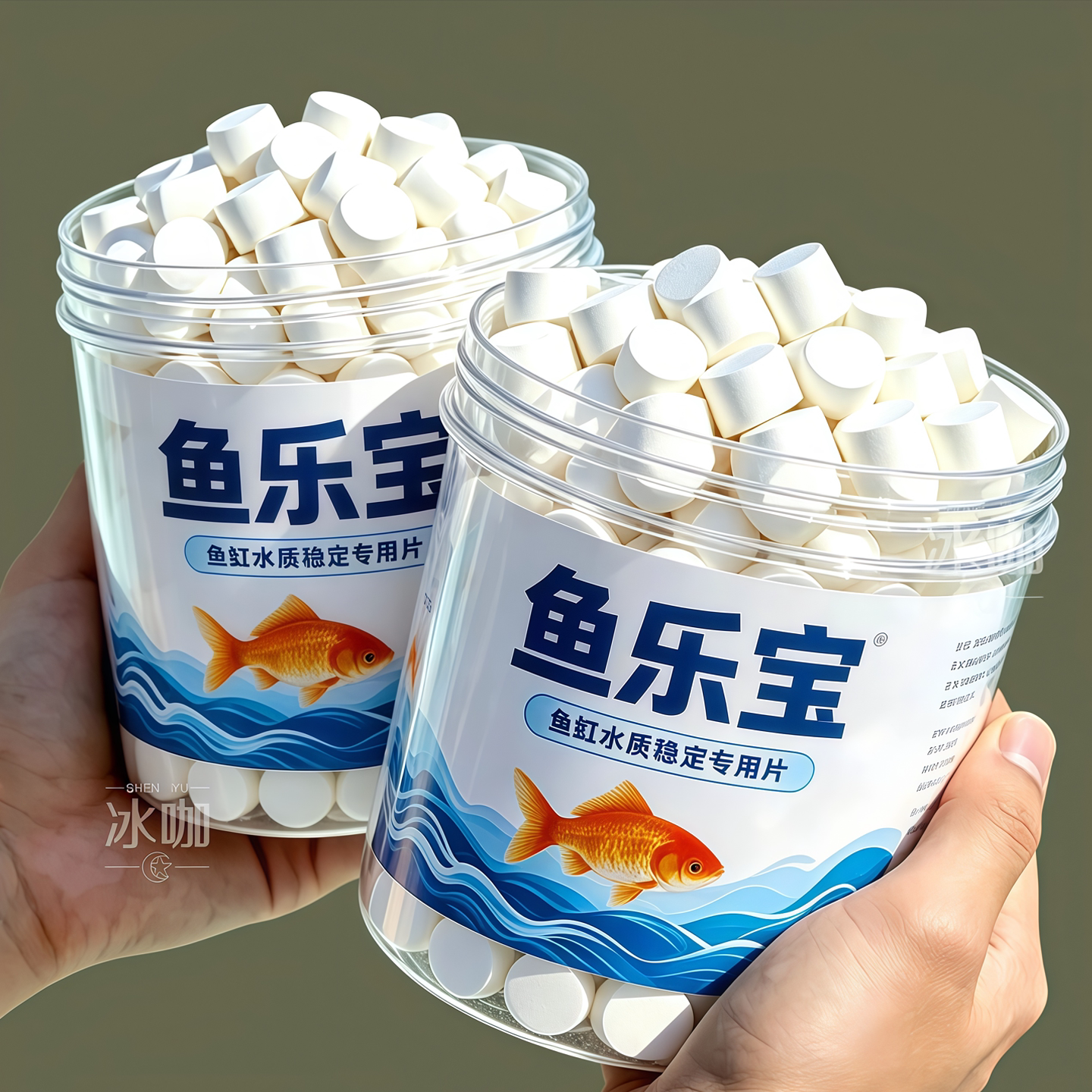 鱼乐宝除氯气鱼缸净水剂水族水质稳定剂自来水养鱼免换水困水除氯