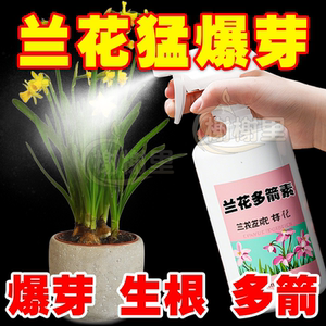 兰花多箭素兰花专用营养液正品催花延花期爆芽治黄叶液体肥浓缩