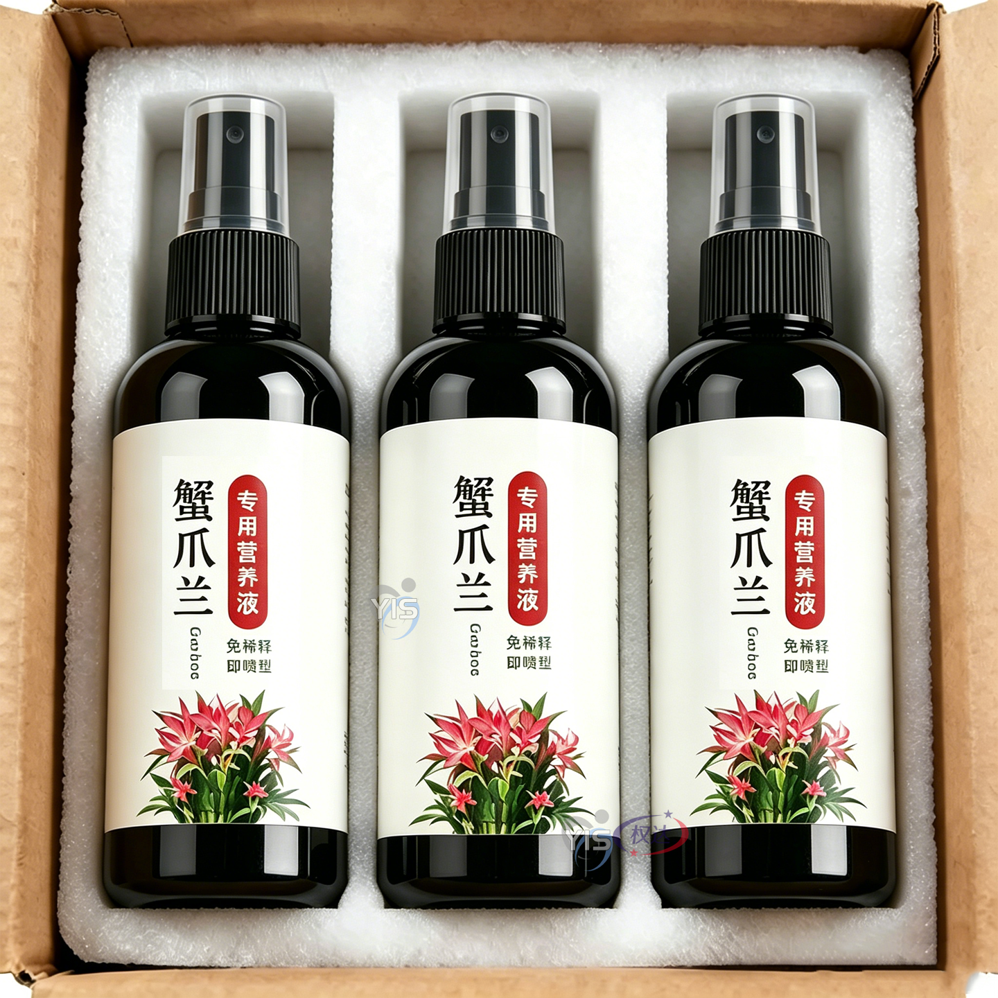 蟹爪兰营养液促芽孕蕾花开繁茂