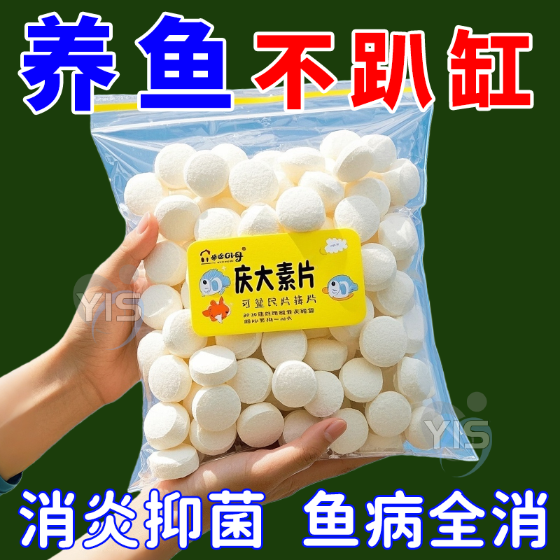 庆大霉素鱼病专用药烂身烂尾白点白毛掉磷蒙眼杀菌消炎康复消毒药