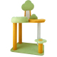 卡通造型大床猫窝猫树一体网红抓柱猫爬架剑麻猫玩具豪华猫屋攀爬
