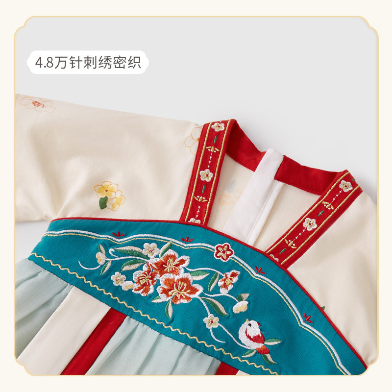 汉服女童夏款2023儿童仙气古风夏装小童唐装裙子6岁宝宝连衣裙夏,童装/婴儿装/亲子装,汉服,淘宝优惠券,粉丝福利购,淘宝优惠卷