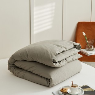 100支全棉纯棉加厚磨毛被套单件单人被单150x200全棉被罩200x230