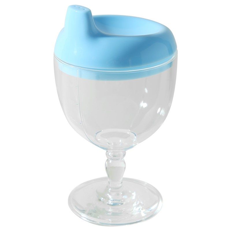 高脚式奶瓶儿童高脚杯宝宝水杯学饮牛奶杯婴儿防摔直饮鸭嘴酒杯式,婴童用品,儿童水杯,淘宝优惠券,粉丝福利购,淘宝优惠卷