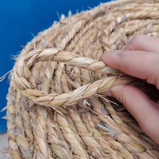 稻草绳草绳子花木移栽捆绑树木保暖保湿防寒防冻捆扎土球编织草绳