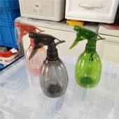 消毒园艺喷水壶洒水壶家用浇花透明喷雾瓶小型美发手动喷壶2只装