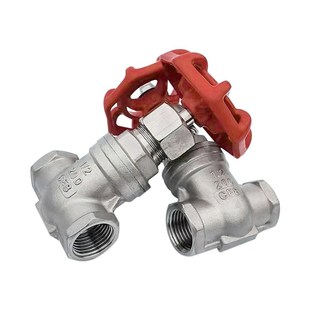 201304不锈钢丝扣闸阀内螺纹闸阀Z11W16P水暖开关自来水1寸阀水表