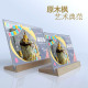 实木桌牌亚克力台卡立牌木质底座台卡a4展示牌台牌高档台签价格牌