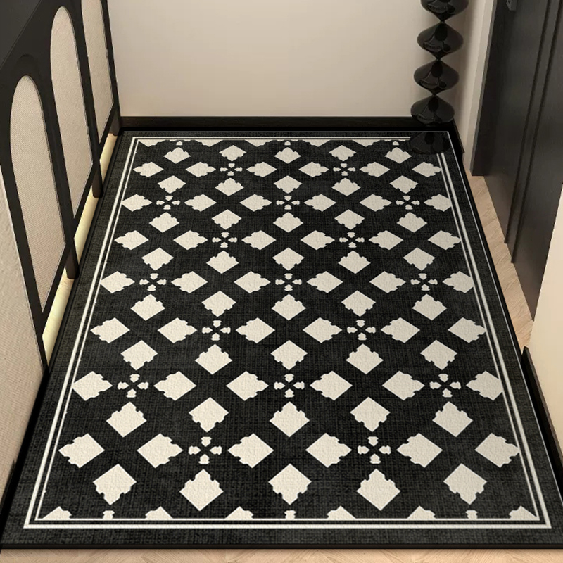 法式复古入户门地垫高级感进门门口地毯玄关耐脏脚垫防滑换鞋耐磨