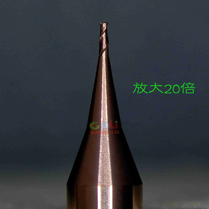 60度钨钢小径圆鼻铣刀D0.3 0.4 0.5 0.6 0.7 ~1.5 R0.05 R0.1 0.2